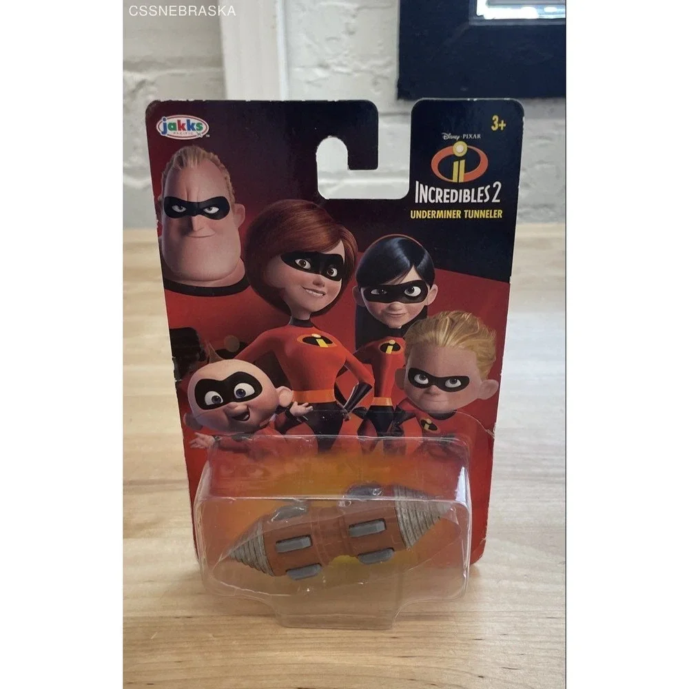Jakks Pacific Incredibles 2 Underminer Tunneler Die-Cast Vehicle 2018 New Sealed